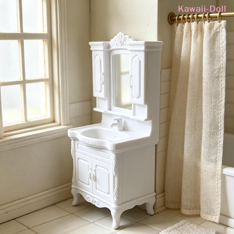 Home Center Bathroom Accessories - [DO]1Pcs 1/12 Dollhouse Miniature Bathroom Handwashing