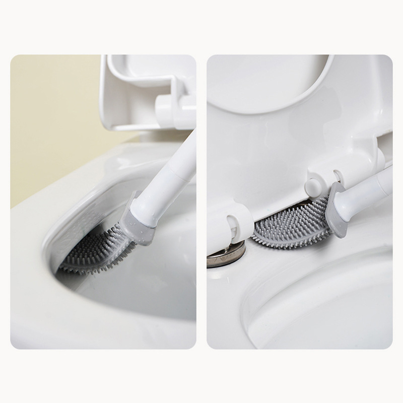 Hanging Silicone Toilet Brush  - Toilet Brush Holder 评论和价格