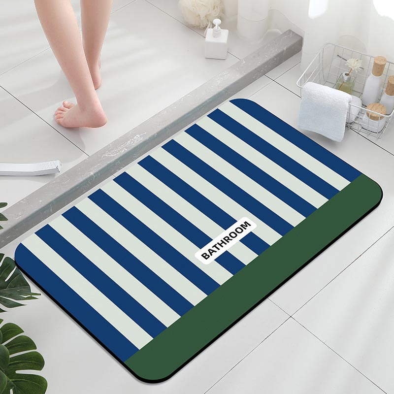 Non-slip bath mat, striped sta - Zara Home Bathroom Accessories 评论和价格