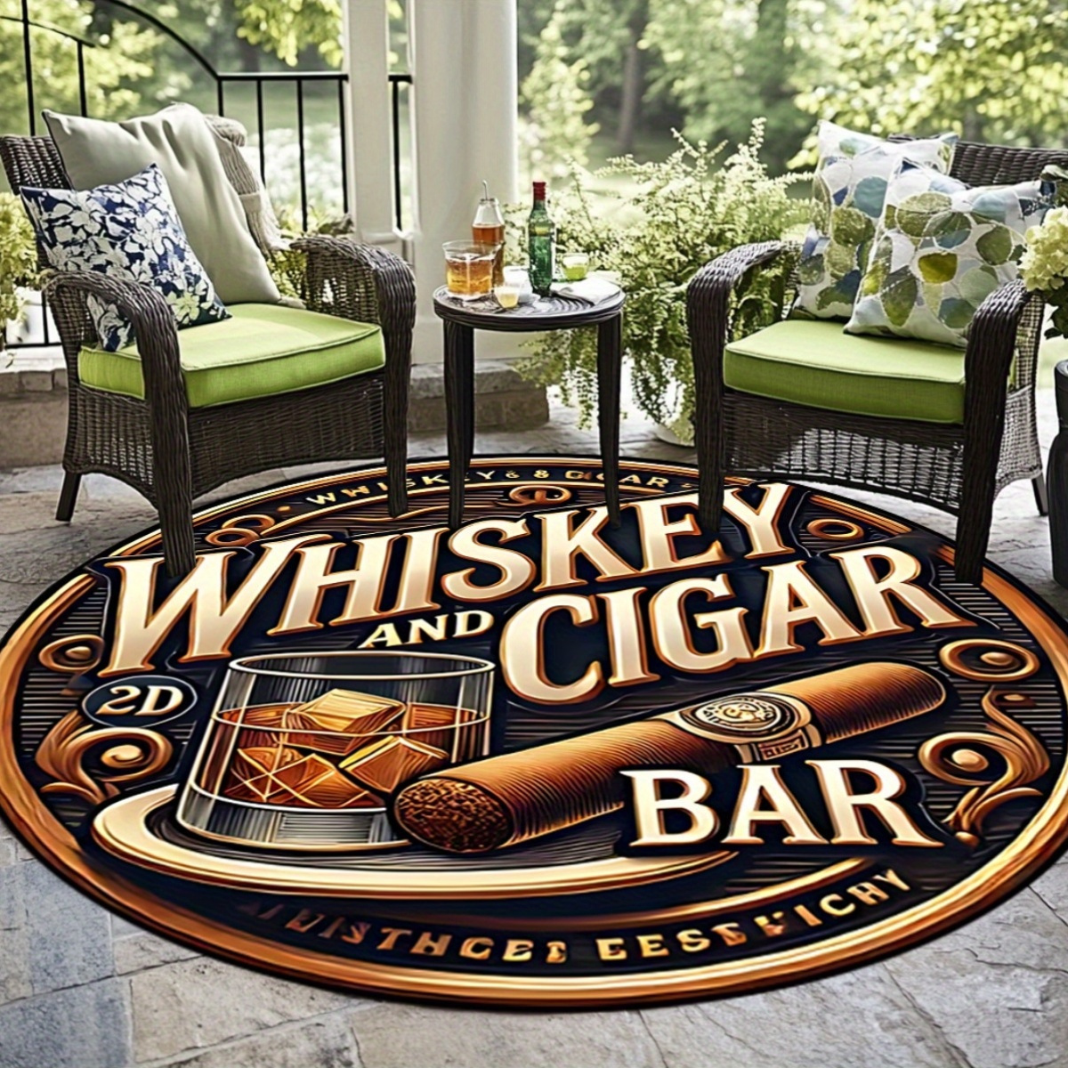 Vintage Whiskey Glasses Round  - Home Bathroom Ideas 评论和价格
