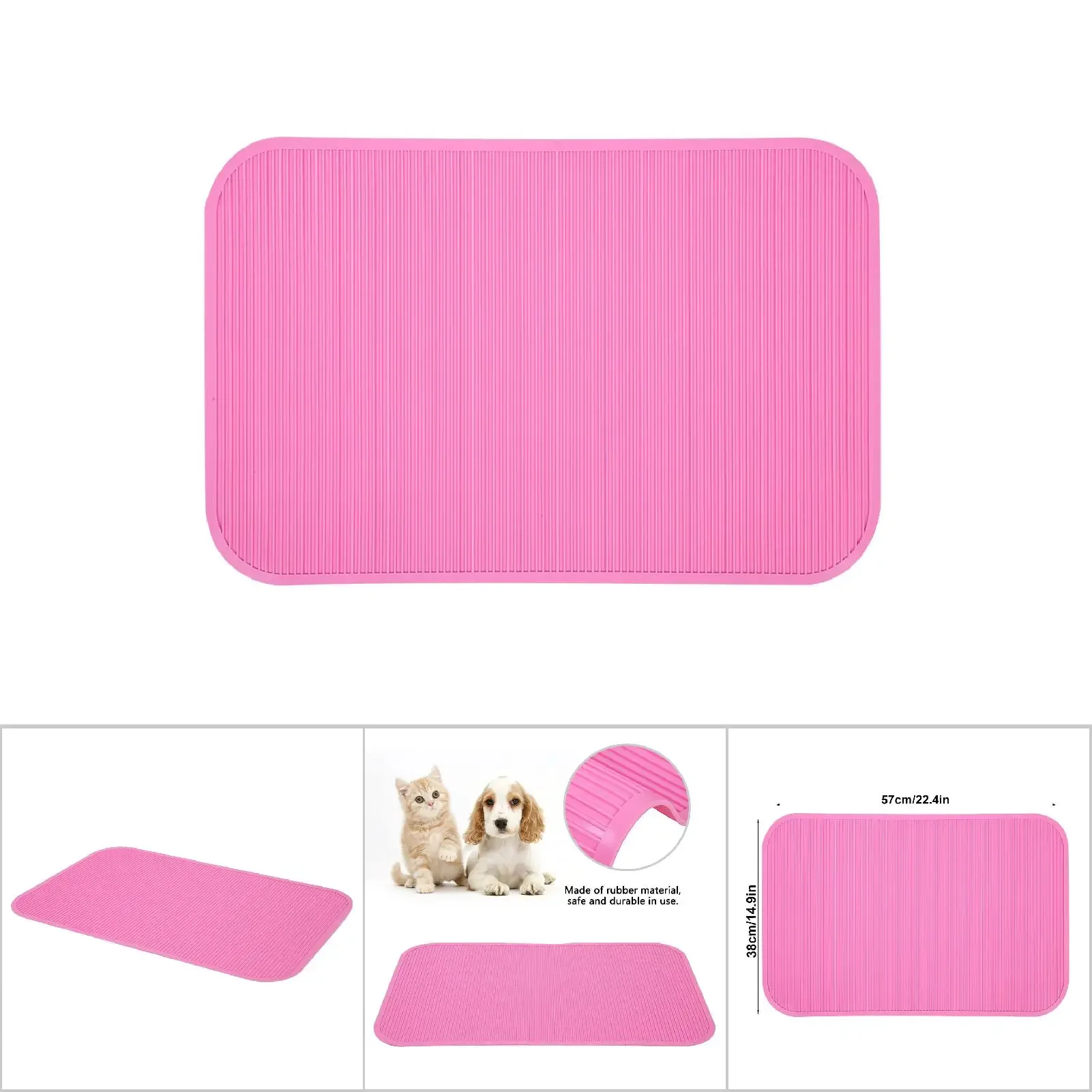 Non-Slip Rubber Pets Mat For P - Non Slip Bath Mat 评论和价格