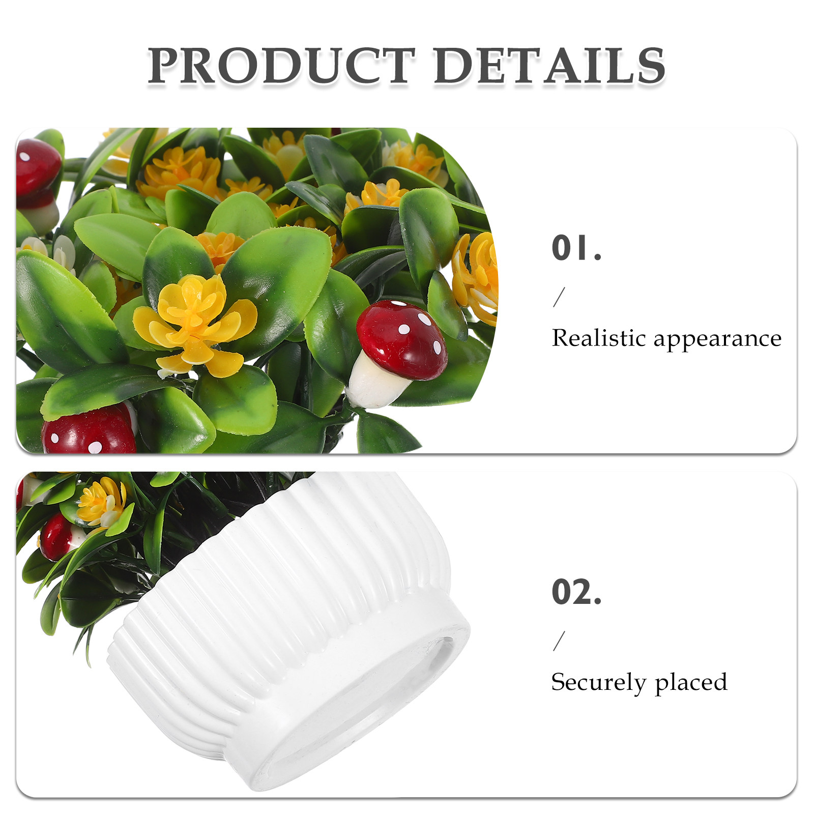 Realistic Faux Bonsai Tree Sma - Home Bathroom Shelf 评论和价格