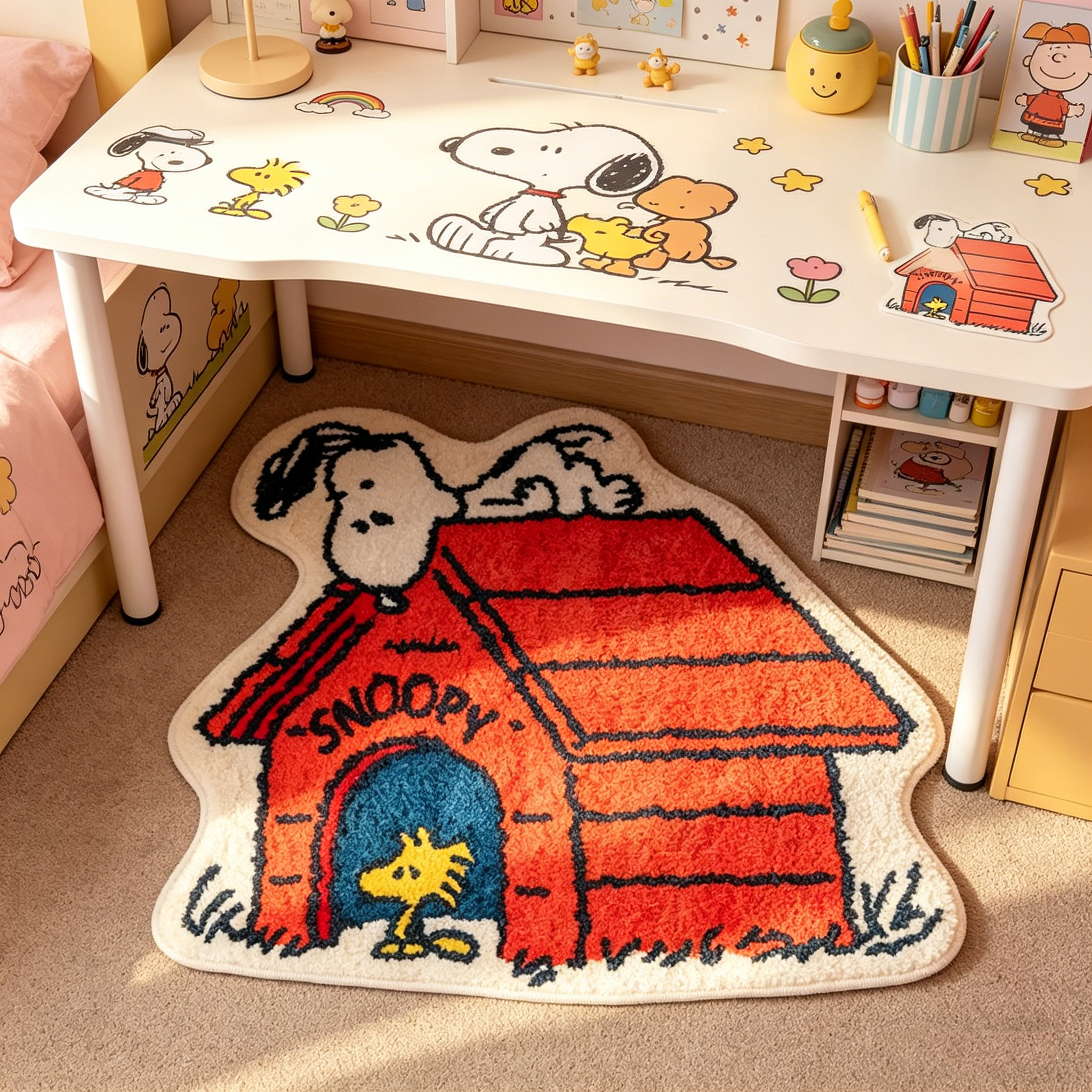 Cute Cartoon Snoopy House Shap - Home Center Bathroom Accessories 评论和价格