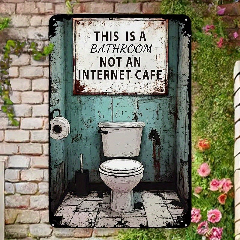 Funny Sarcastic Iron Bathroom  - Home Bathroom Ideas 评论和价格