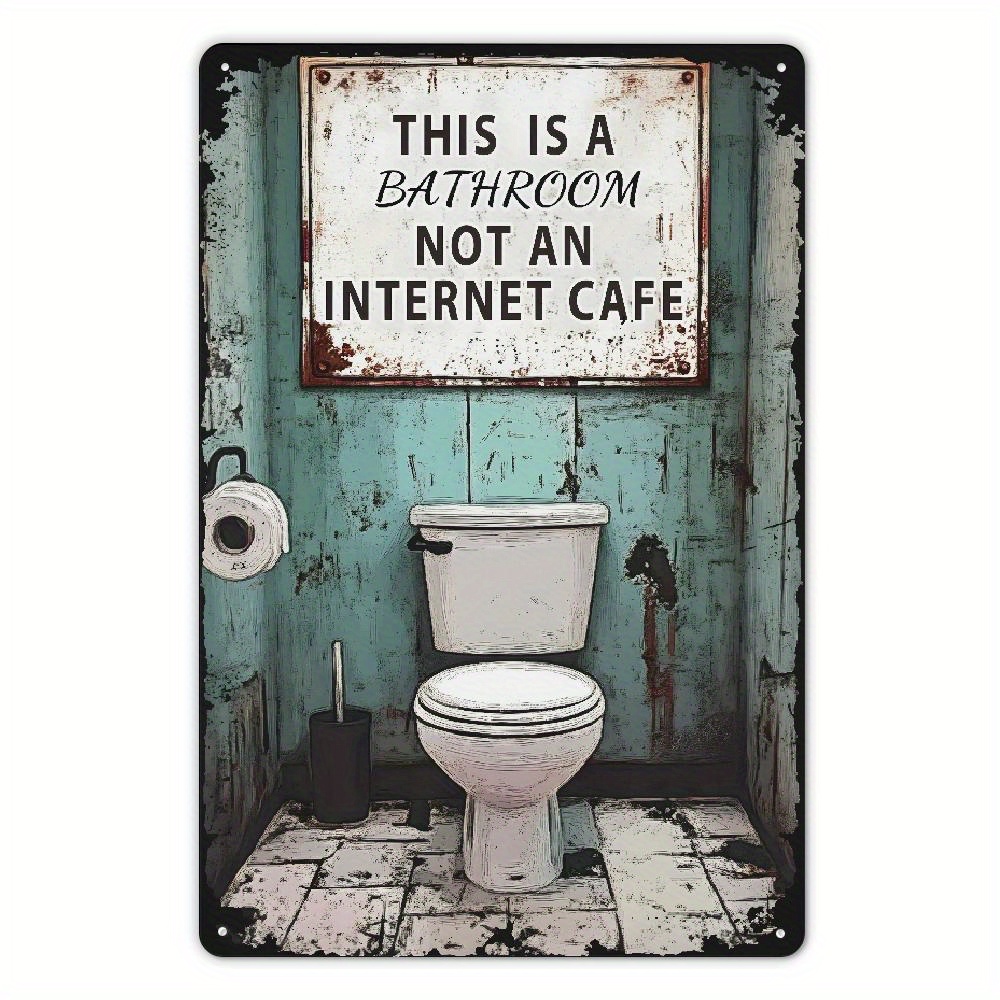 Funny Sarcastic Iron Bathroom  - Home Bathroom Ideas 评论和价格