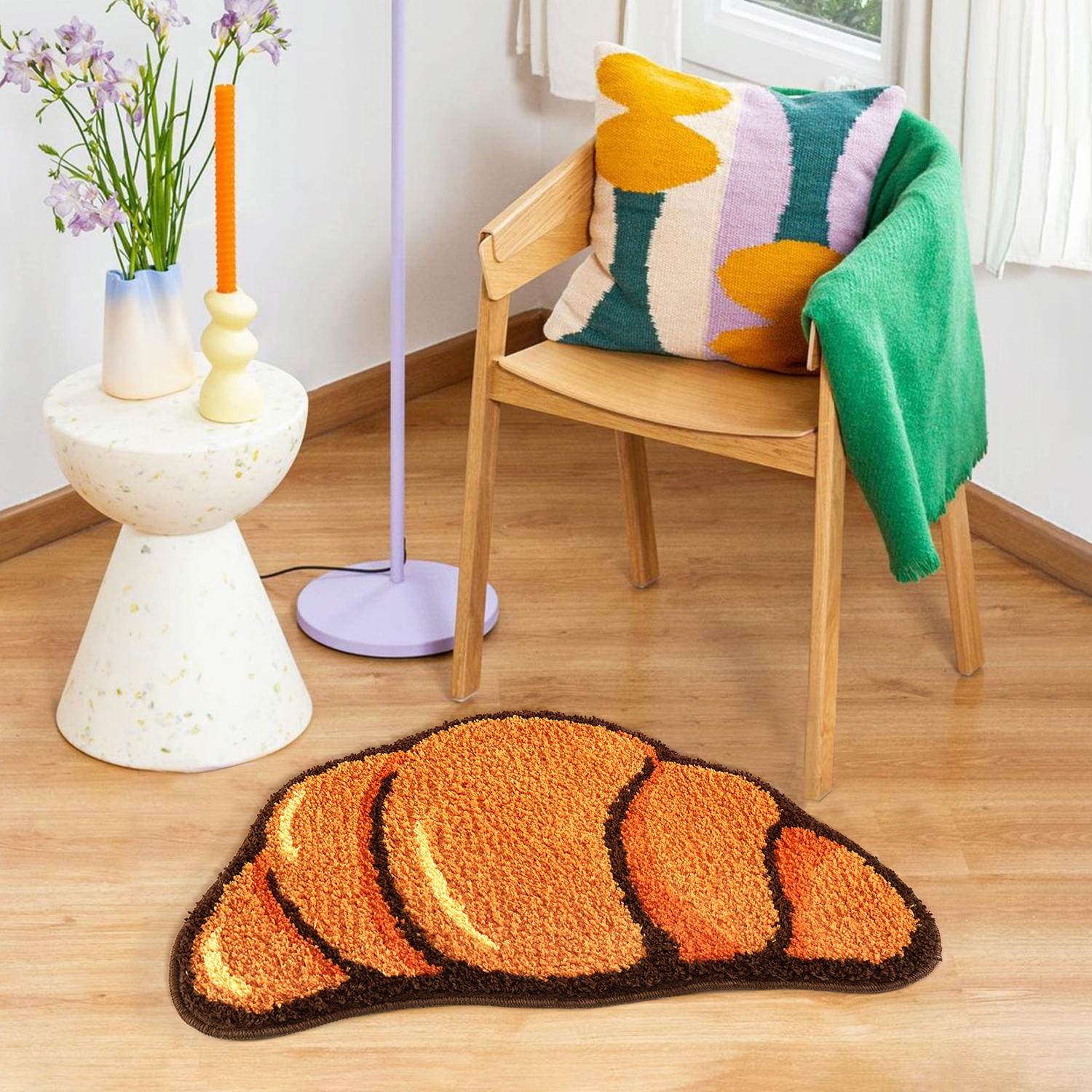 LAKEA Croissant Shape Carpets  - Zara Home Bathroom Accessories 评论和价格