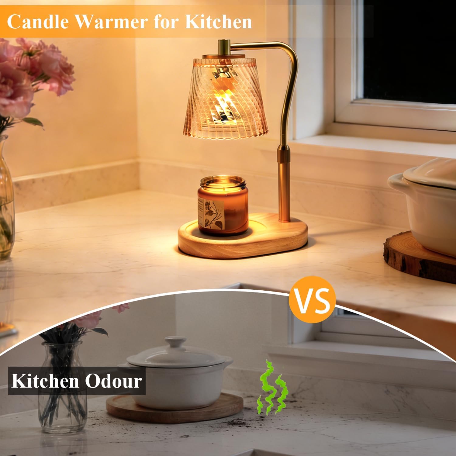 Candle Warmer Lamp For Spa Bat - Home Bathroom Spa 评论和价格