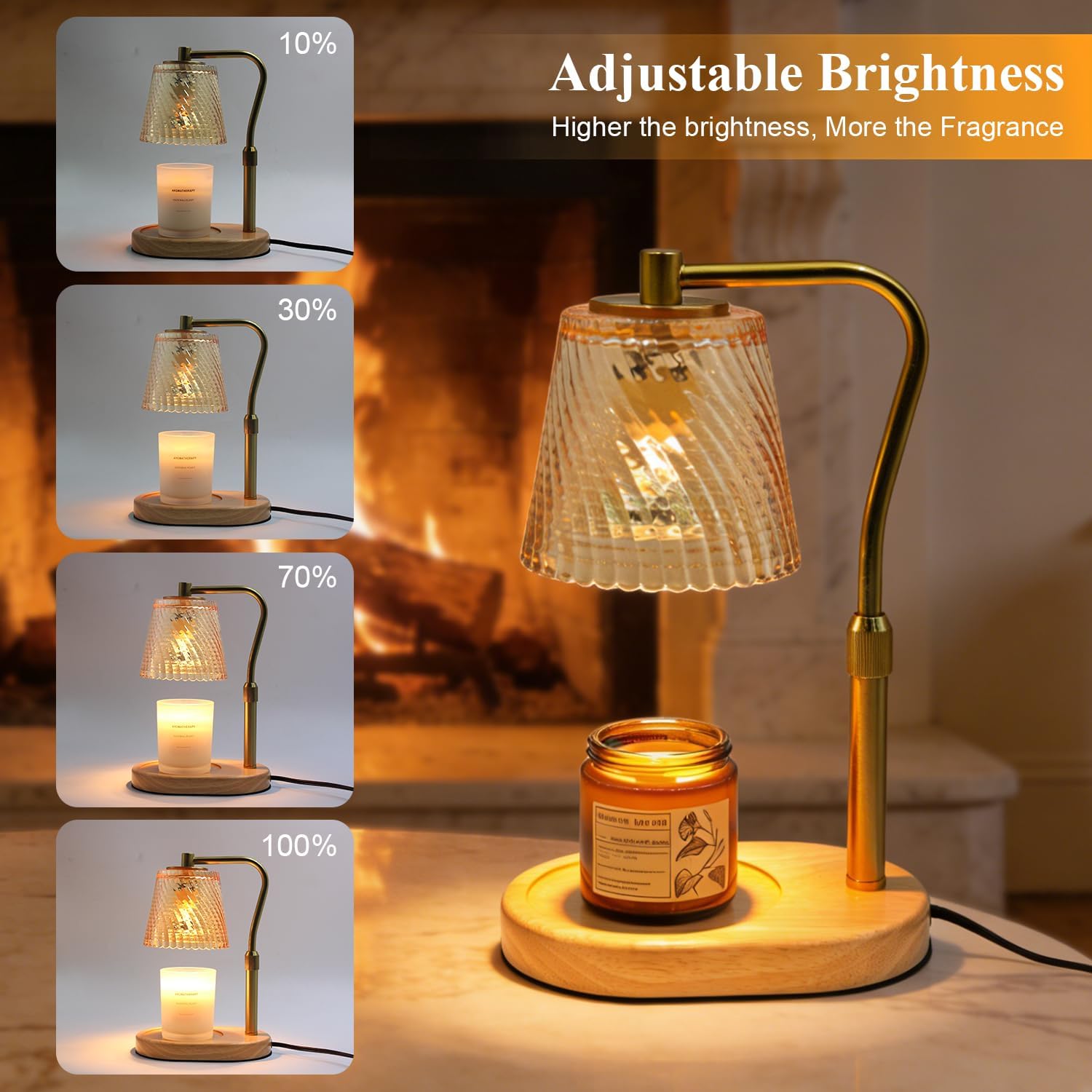 Candle Warmer Lamp For Spa Bat - Home Bathroom Spa 评论和价格