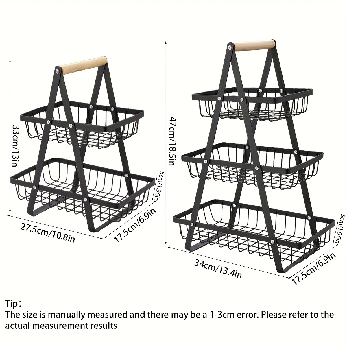 1pc Storage Rack with Handles  - Home Bathroom Shelf 评论和价格