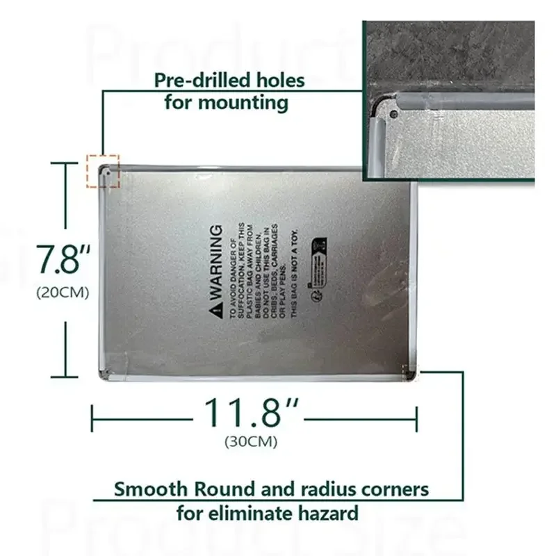Vintage Metal Tin Sign Plaque, - Home Bathroom Rules 评论和价格