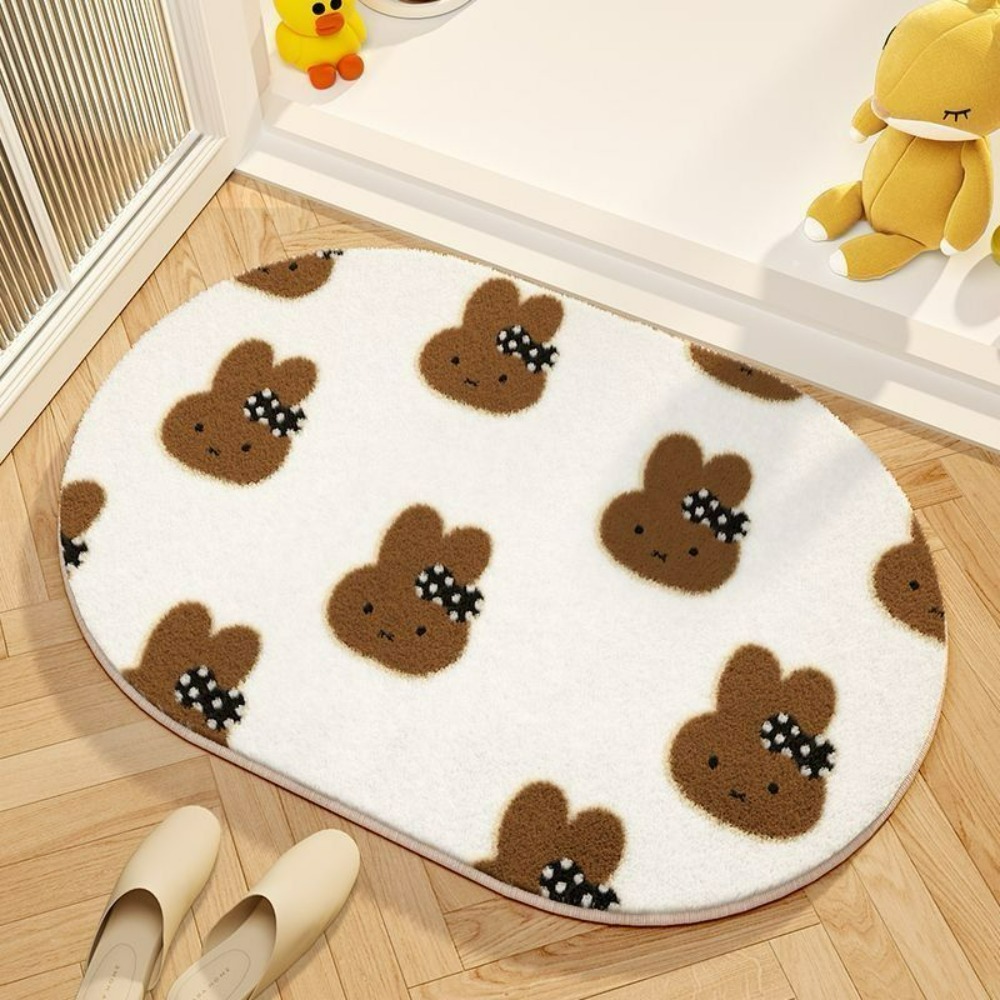 Miffy Cartoon Floor Mat Soft I - Home Center Bathroom Accessories 评论和价格