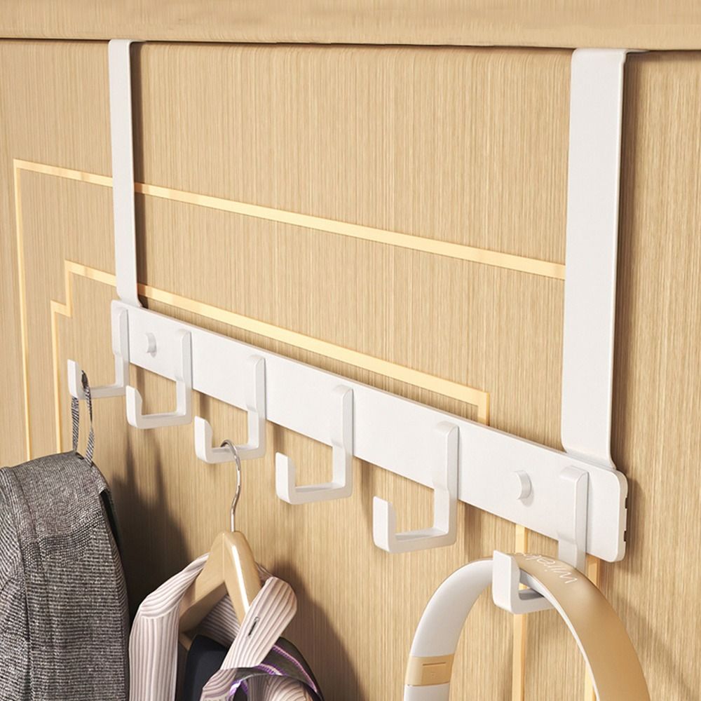 Hooks Over The Door 6 Hooks Cl - Home Bathroom Door 评论和价格