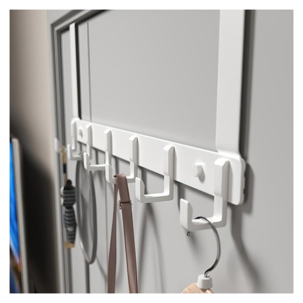 Hooks Over The Door 6 Hooks Cl - Home Bathroom Door 评论和价格