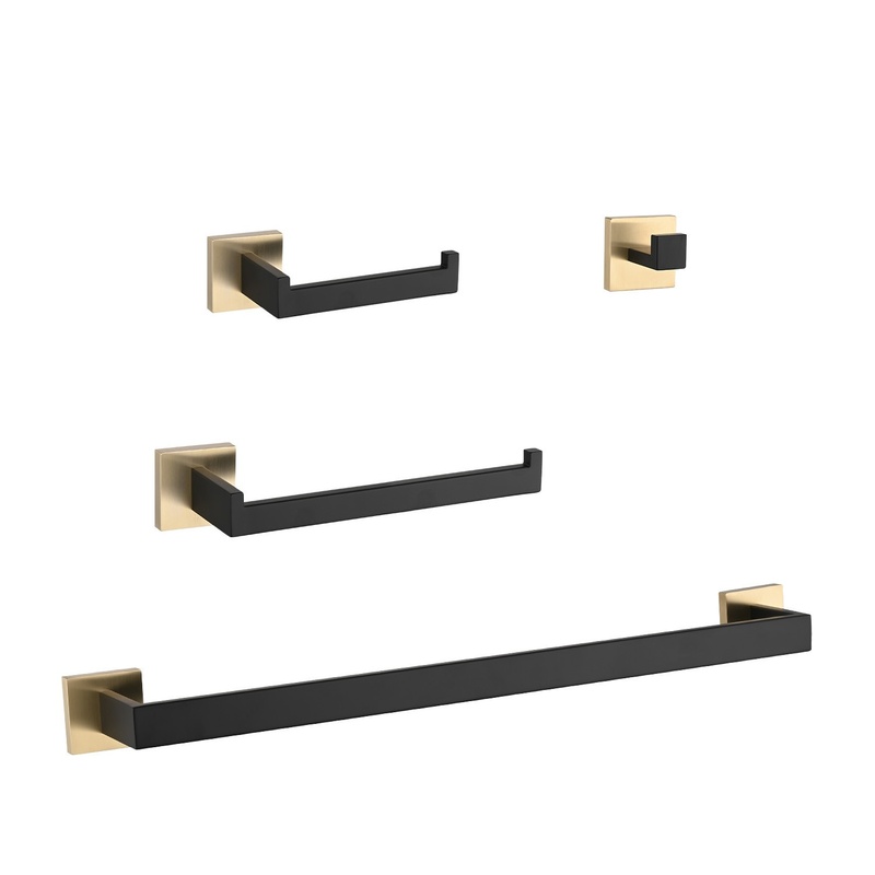4-Piece Bathroom Hardware Set, - Home Hardware Bathroom Sinks 评论和价格