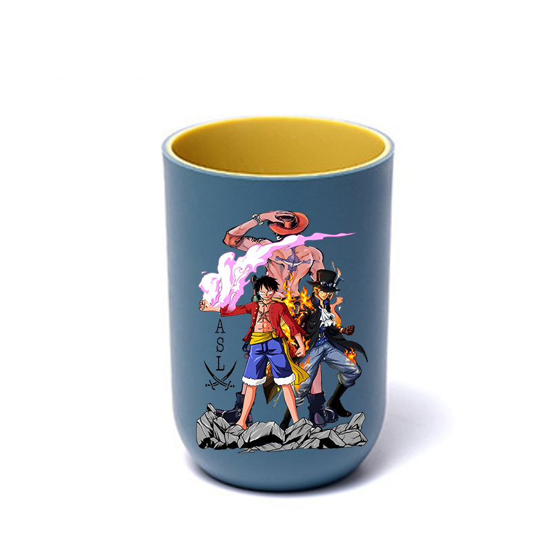 One Pieces Luffy Kids Toothbru - Toilet Brush Holder 评论和价格