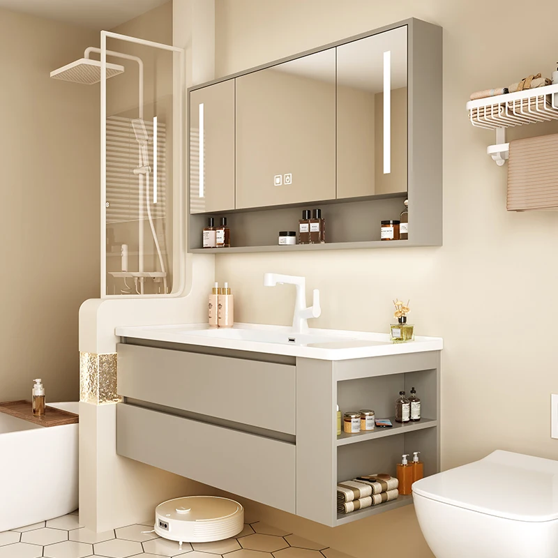 Washbasin Vanity Bathroom Cabi - Home Bathroom Partition Wall 评论和价格