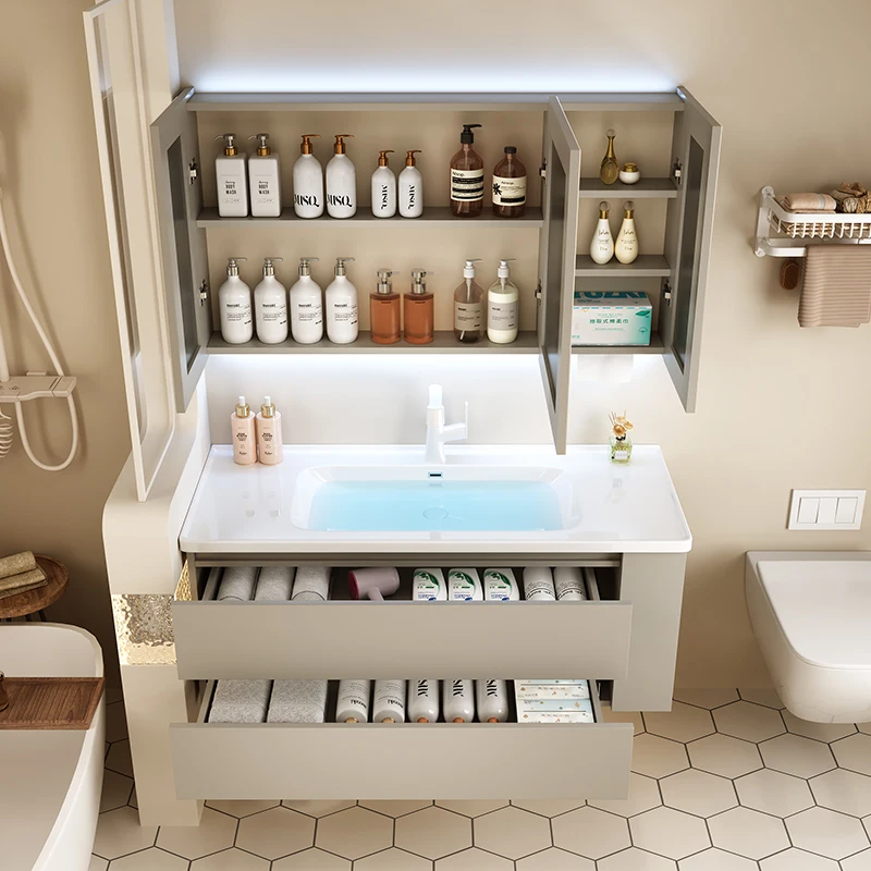 Washbasin Vanity Bathroom Cabi - Home Bathroom Partition Wall 评论和价格