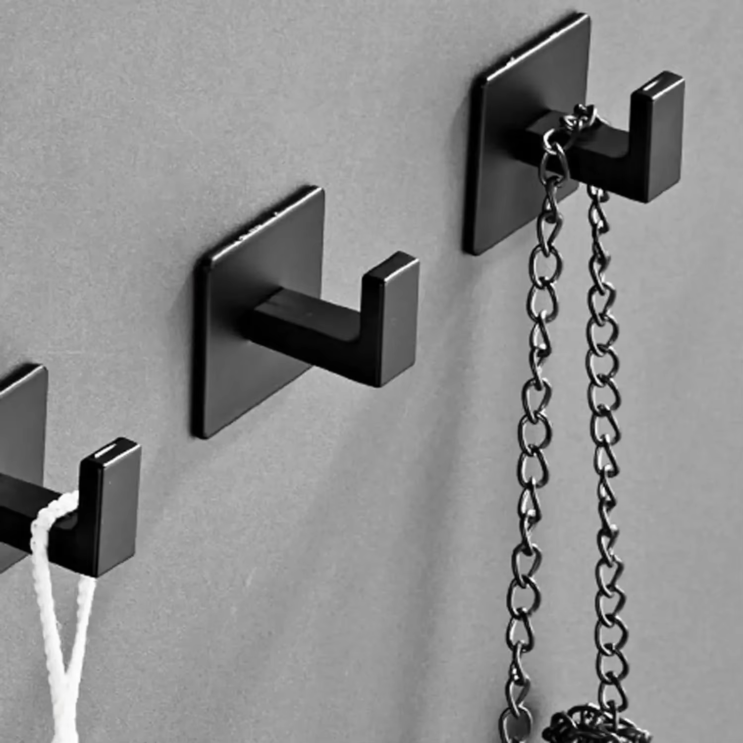 1/6Pcs Strong Self-Adhesive Wa - Robe Hook Adhesive 评论和价格