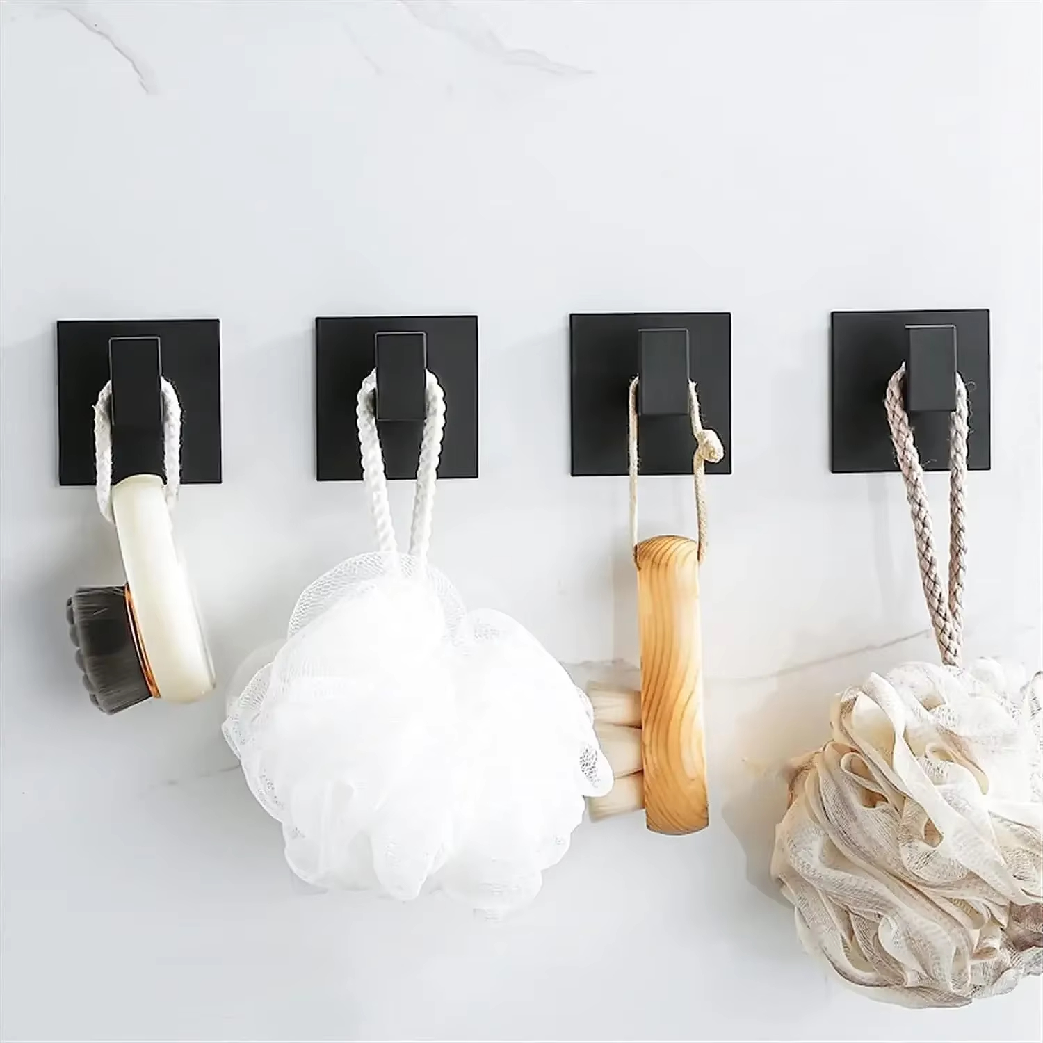 1/6Pcs Strong Self-Adhesive Wa - Robe Hook Adhesive 评论和价格