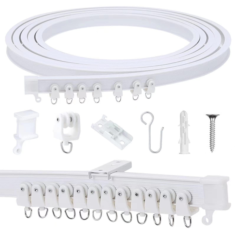 1-2M Flexible Bendable Curtain - Home Center Bathroom Accessories 评论和价格