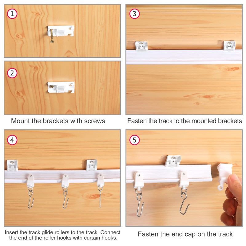 1-2M Flexible Bendable Curtain - Home Center Bathroom Accessories 评论和价格