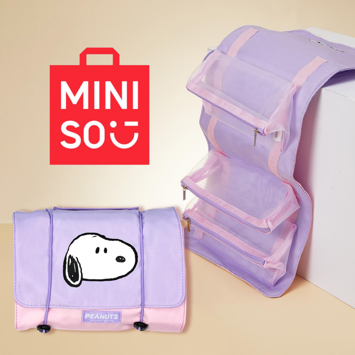 MINISO Snoopy Colorful Life Se - Toilet Brush Holder 评论和价格