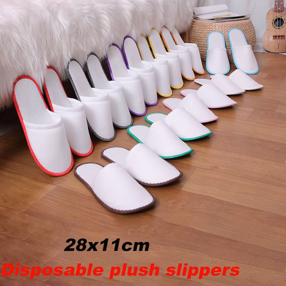 10Pair Lot Hotel Slippers Men  - Home Bathroom Spa 评论和价格