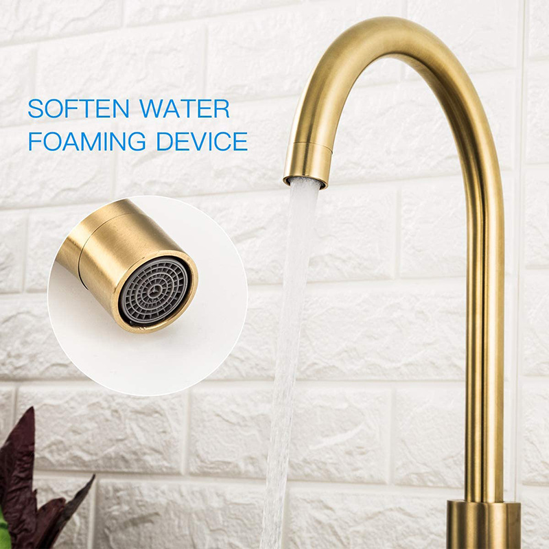 Stainless Steel Brushed Gold F - Home Hardware Bathroom Sinks 评论和价格