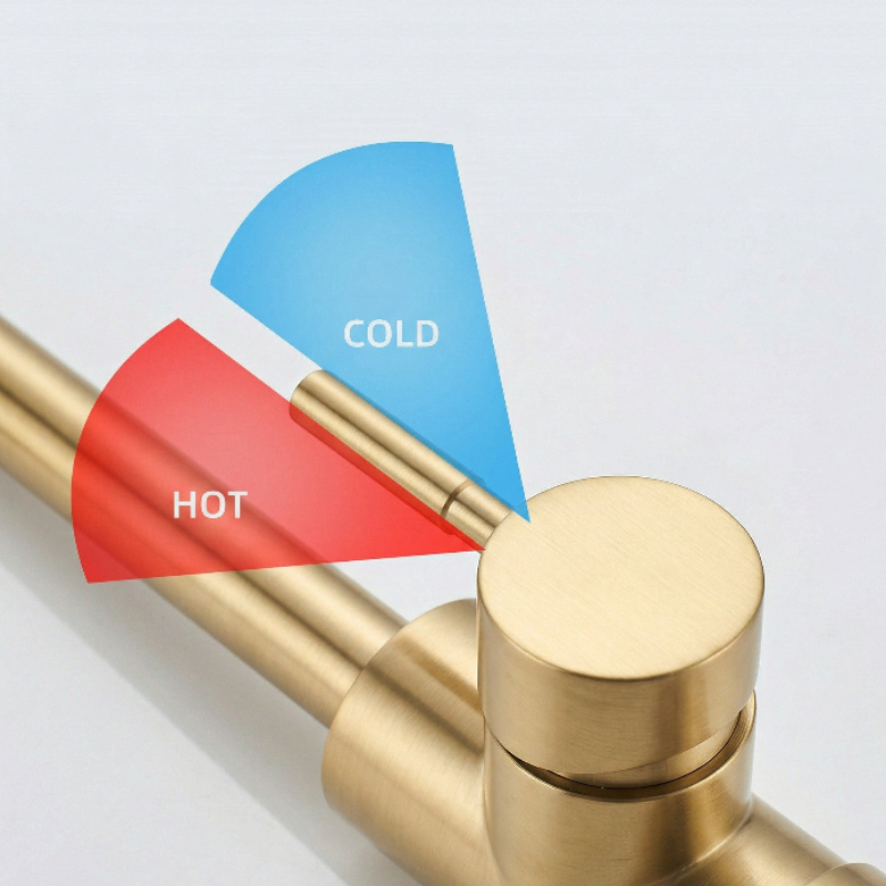 Stainless Steel Brushed Gold F - Home Hardware Bathroom Sinks 评论和价格