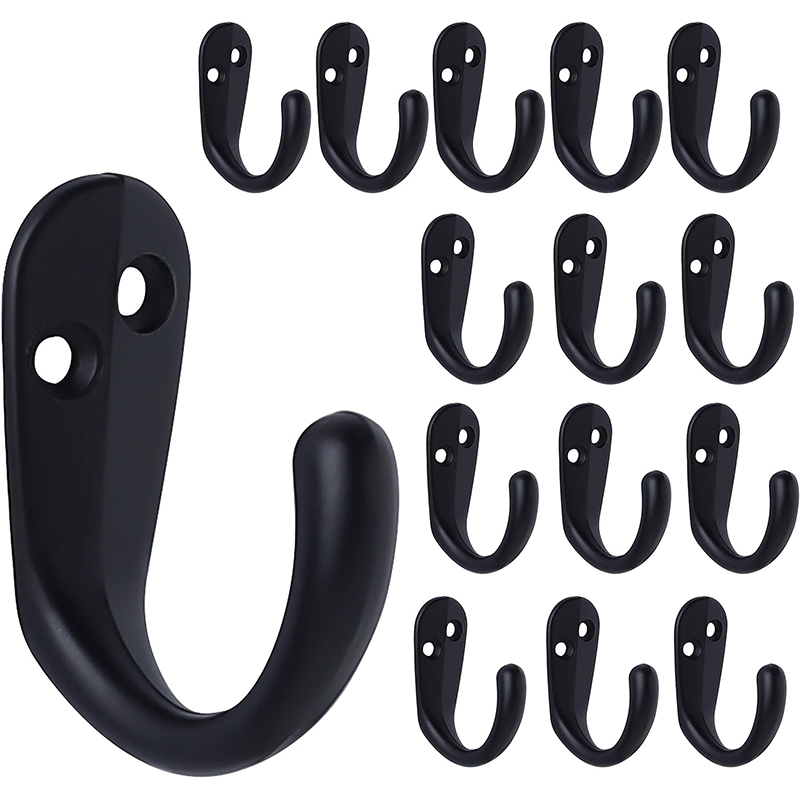 15PCS Coat Hooks Wall Mounted  - Robe Hook Adhesive 评论和价格