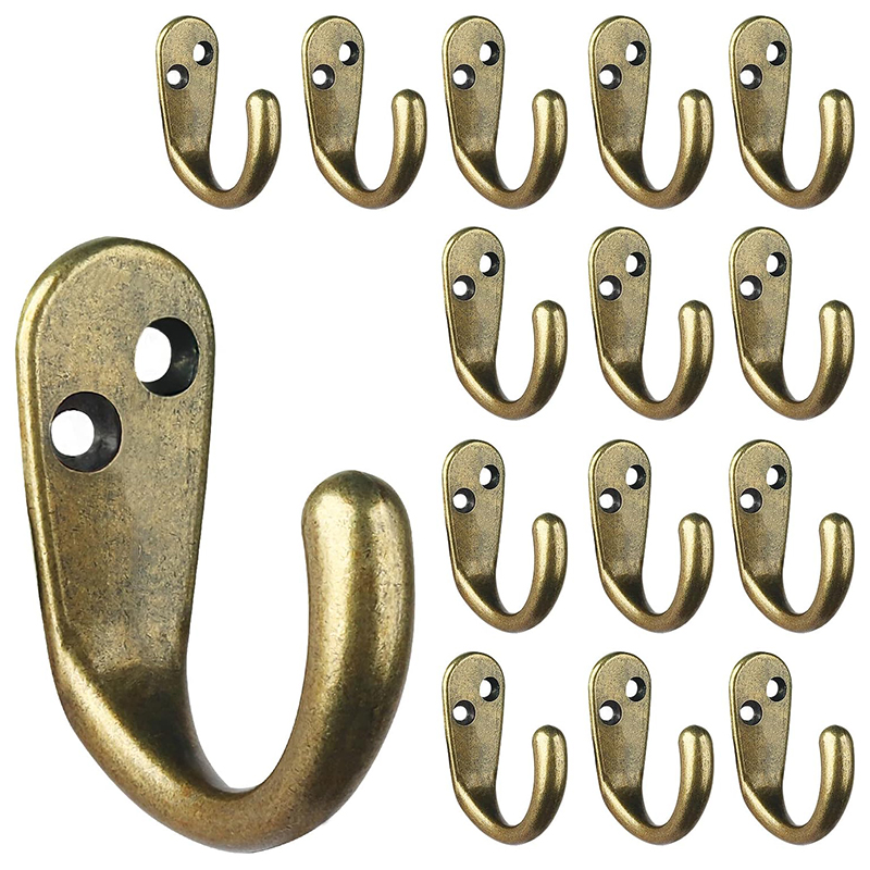 15PCS Coat Hooks Wall Mounted  - Robe Hook Adhesive 评论和价格