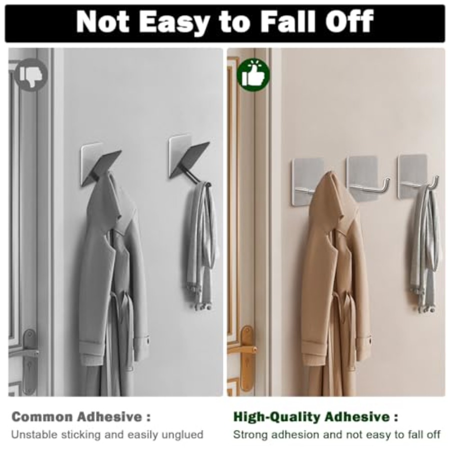 Adhesive Towel Hooks 304 Stain - Robe Hook Adhesive 评论和价格