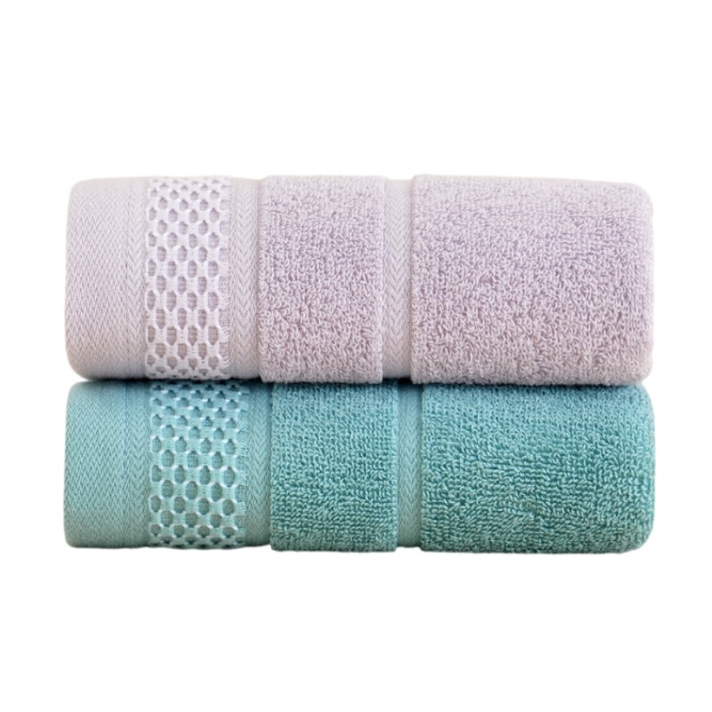 2pcs Luxurious Cotton Towel Se - Home Bathroom Ideas 评论和价格