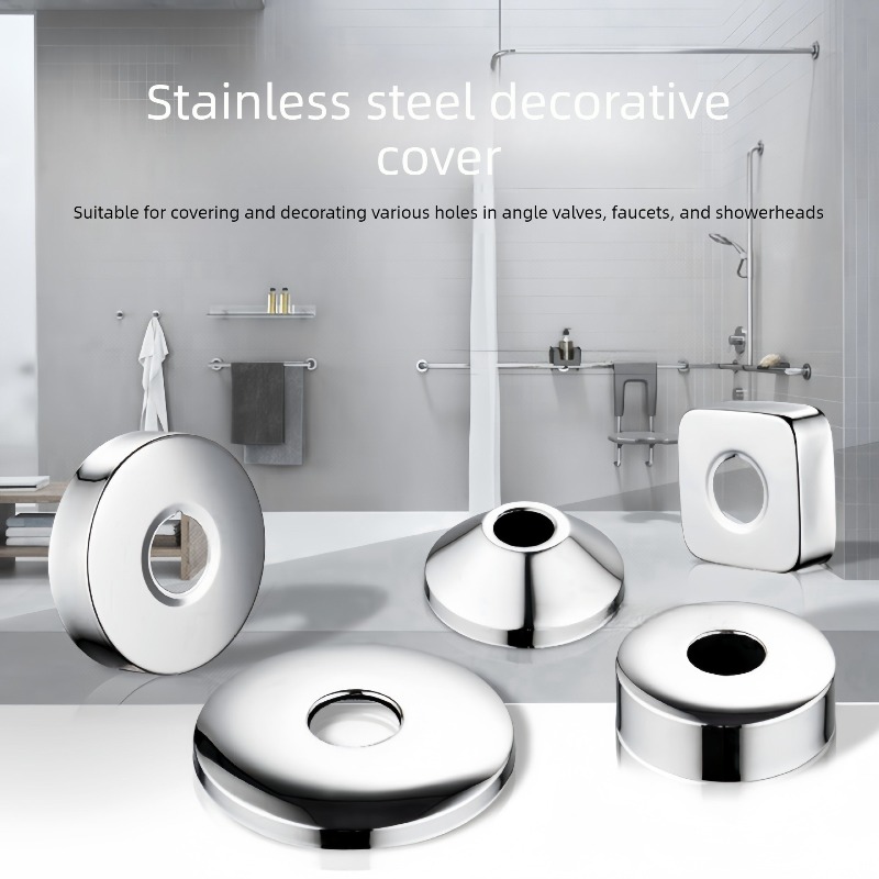 Stainless Steel Pipe Trim Cove - Home Center Bathroom Accessories 评论和价格