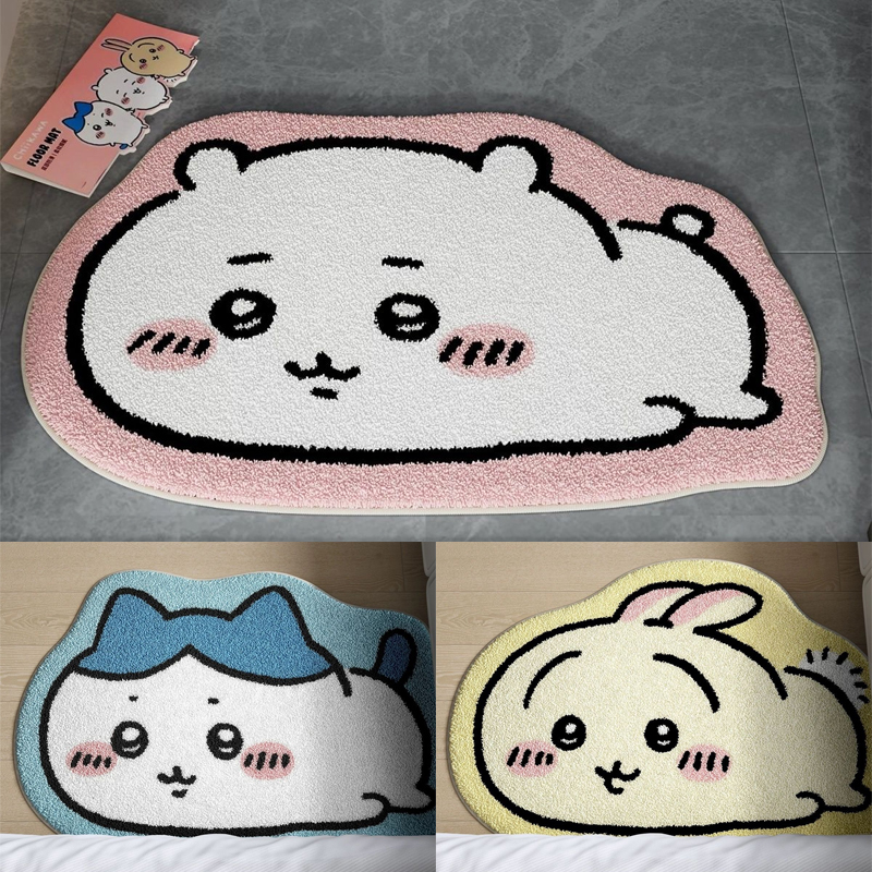 Chiikawa Cartoon Rug Anime Hac - Home Center Bathroom Accessories 评论和价格