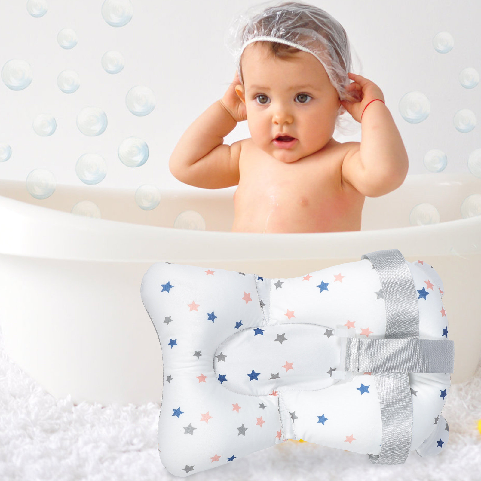 1Pcs Baby Bath Mat Non-Slip Th - Non Slip Bath Mat 评论和价格