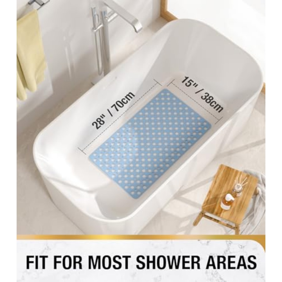 Bathtub Mat Non Slip, Soft TPE - Non Slip Bath Mat 评论和价格