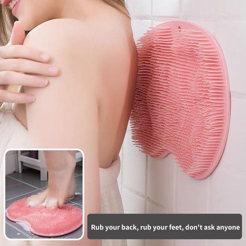 Wall Mounted Foot Scrubber Mat - Non Slip Bath Mat 评论和价格