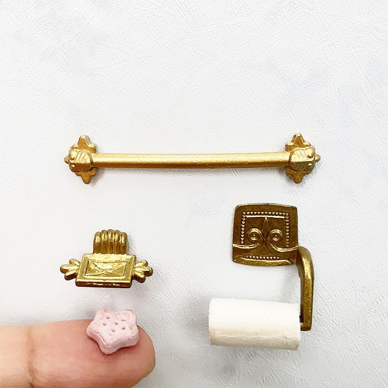 ●1/12 Dollhouse Simulation Pap - Home Center Bathroom Accessories 评论和价格