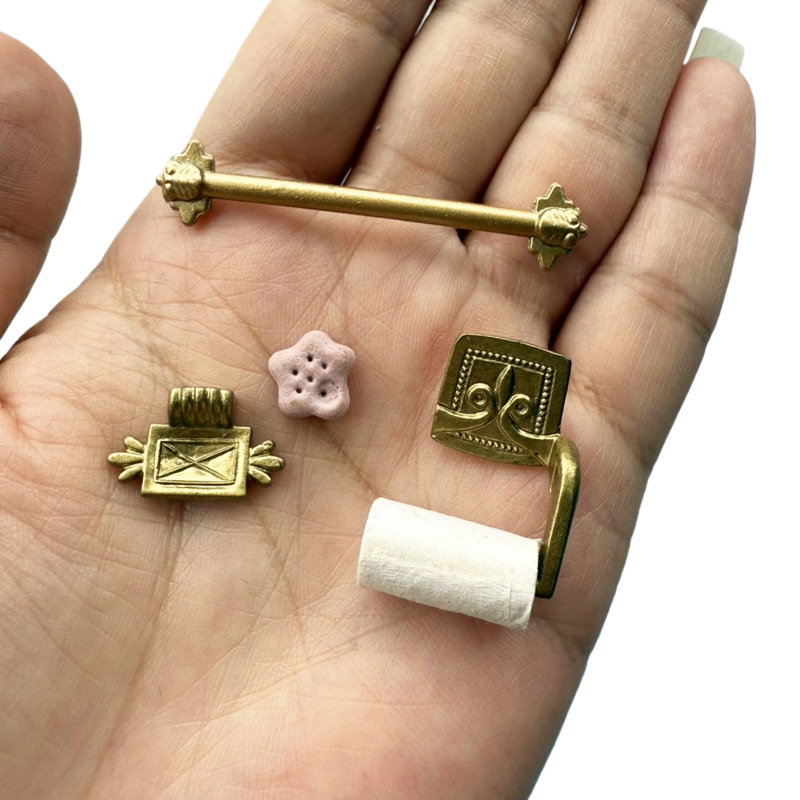 ●1/12 Dollhouse Simulation Pap - Home Center Bathroom Accessories 评论和价格