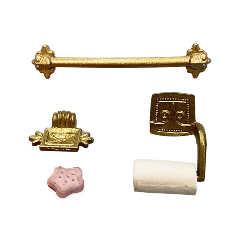 ●1/12 Dollhouse Simulation Pap - Home Center Bathroom Accessories 评论和价格