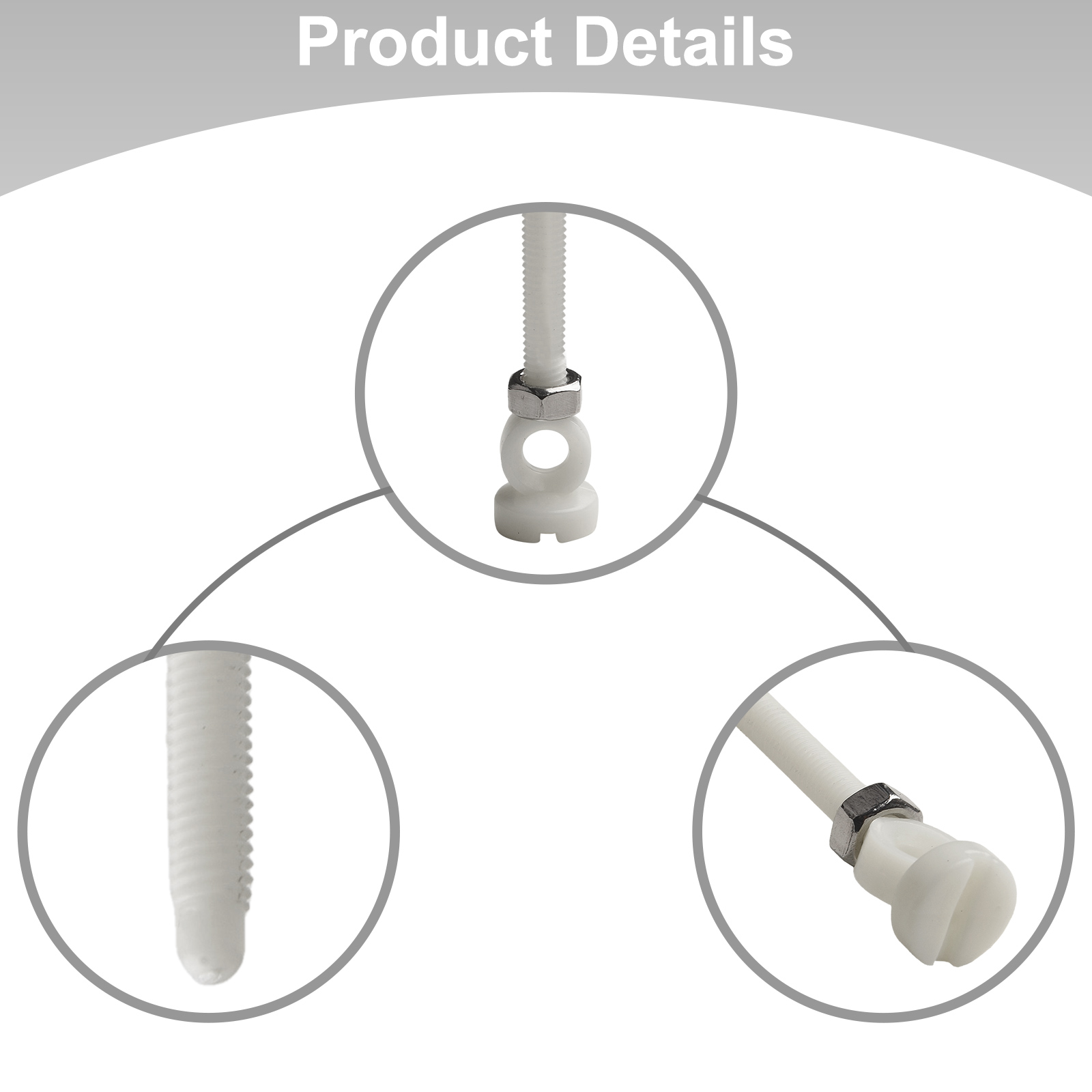 1pc 62/74mm Plastic Sink Screw - Home Hardware Bathroom Sinks 评论和价格