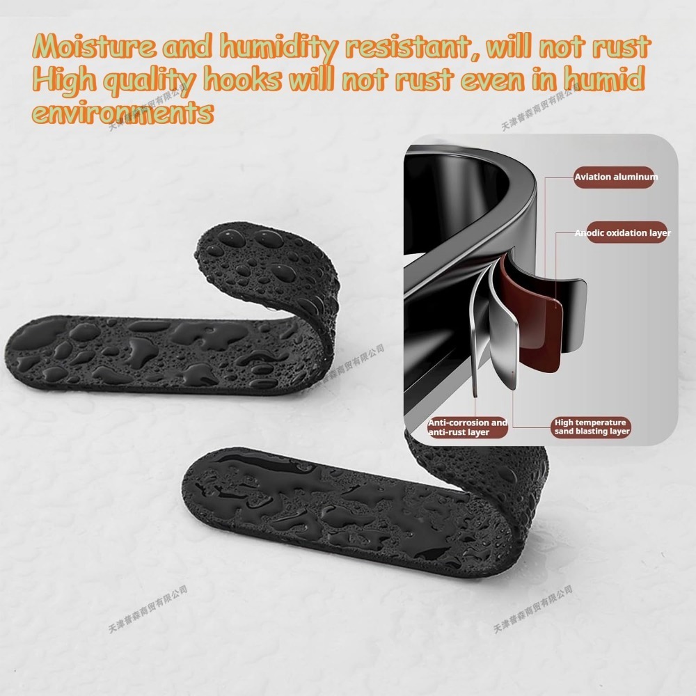 Punch-Free Adhesive Wall Hook  - Robe Hook Adhesive 评论和价格