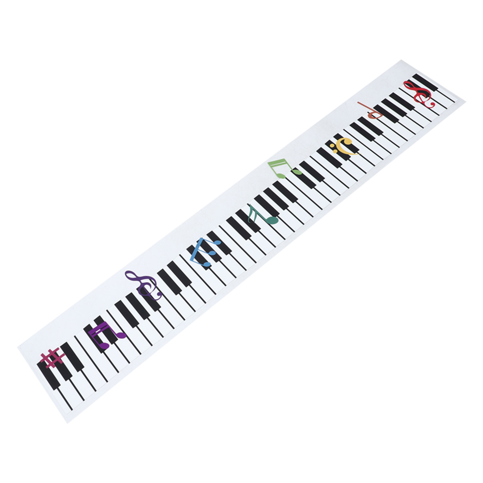 Colorful Music Note Window Cli - Home Bathroom Door 评论和价格