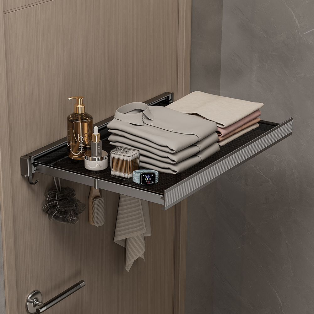 Foldable Wall Shelves Organize - Home Bathroom Shelf 评论和价格
