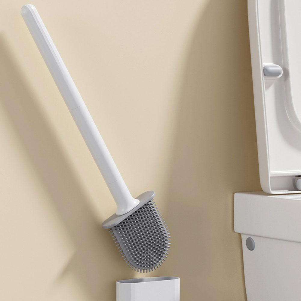 Silicone Toilet Brush With Hol - Toilet Brush Holder 评论和价格