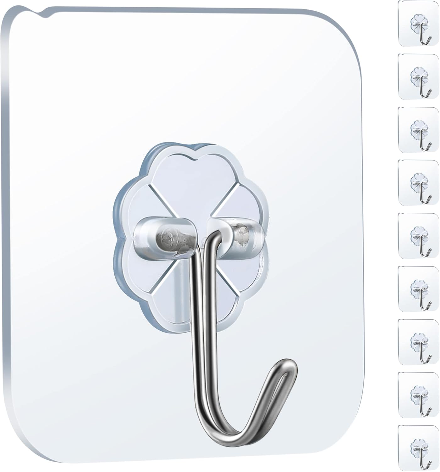 Adhesive Hooks Heavy Duty 22lb - Robe Hook Adhesive 评论和价格