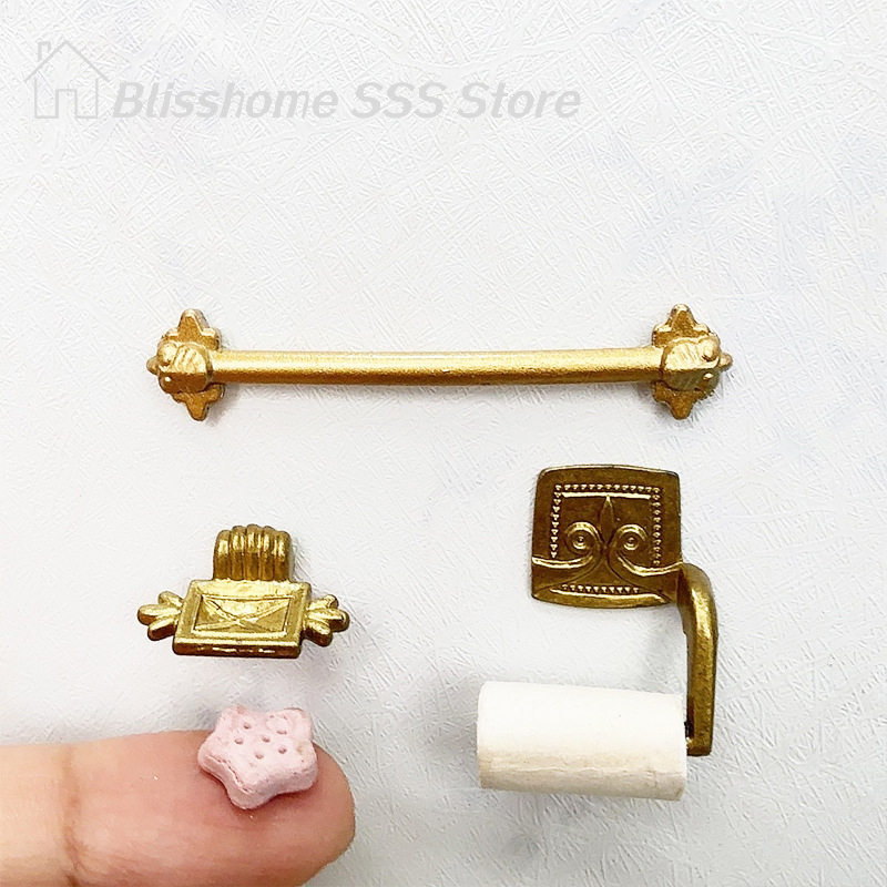 【S】1/12 Dollhouse Simulation P - Home Center Bathroom Accessories 评论和价格