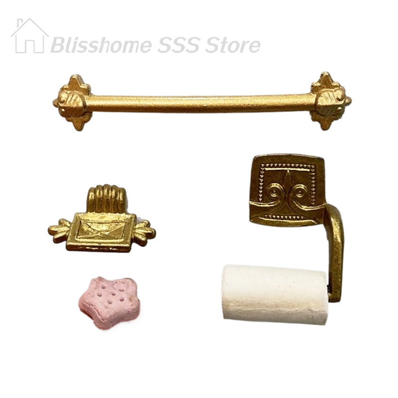 【S】1/12 Dollhouse Simulation P - Home Center Bathroom Accessories 评论和价格