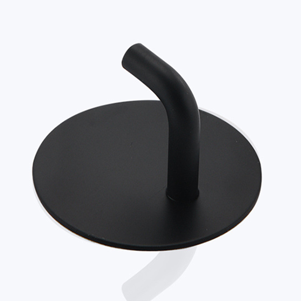 2Pc Black/white Stainless Stee - Robe Hook Adhesive 评论和价格